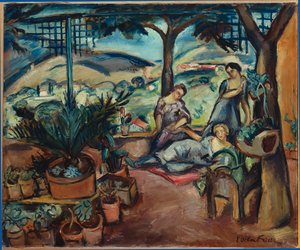 Women on the Terrace by Achille Emile Othon Friesz