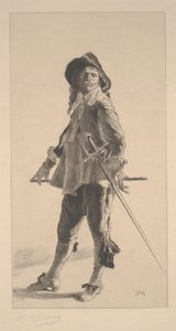 The Duelist by Achille Isidore Gilbert