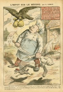 Illustration by Achille Lemot in Le Pelerin