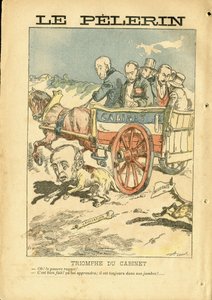Illustration of Achille Lemot (1846-1909) in Le Pelerin by Achille Lemot