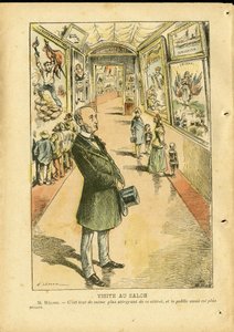Illustration of Achille Lemot in Le Pelerin
