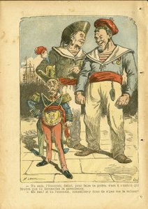 Illustration of Achille Lemot in Le Pelerin