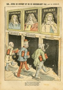 Illustration in Le Pelerin by Achille Lemot
