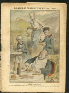 Illustration of Achille Lemot (1846-1909) in Le Pelerin by Achille Lemot