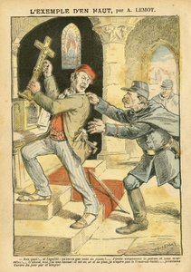 Illustration in Le Pelerin by Achille Lemot
