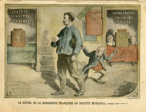 Awakening of the French Conscience to Municipal Voting by Achille Lemot