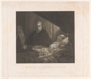 Il Tintoretto Portrays His Daughter on Her Deathbed