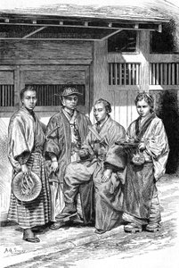 People of Tokyo by Achille Sirouy