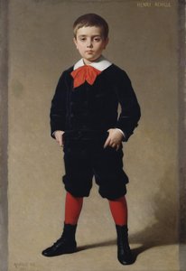Portrait of Henri Achille, the artist