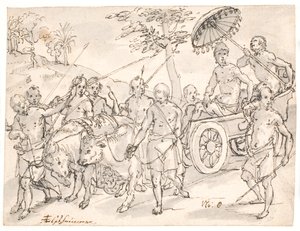 The King of Bali by Adam Elsheimer