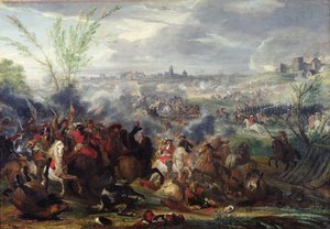 Study for Siege of a Flemish Town by Adam Frans van der Meulen