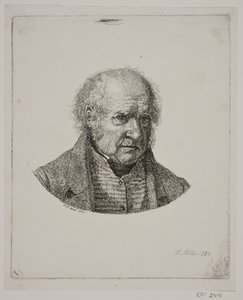 Bust of an Elderly Man by Adam Müller