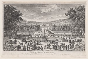 The Garden of Versailles, 1660-95 by Adam Perelle