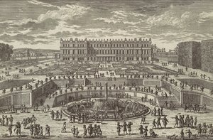 View of Versailles, Garden Facade by Adam Perelle