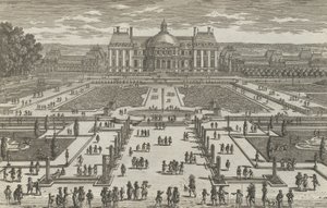 View of Vaux-Le-Vicomte by Adam Perelle