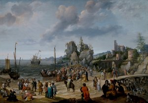 The Miracle on the Beach of Gennesaret