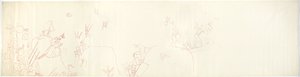 Tracing of a Wall Painting from East Wall, Upper Temple of the Jaguars, Chichen Itza, Mexico by Adela Breton
