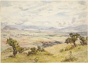 Valley of Mexico, Tlalnepantla, Mexico State by Adela Breton