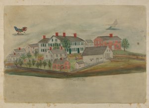 Second Family House, Alfred, ME. by Adelaide Dyball