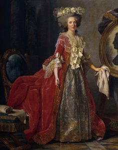 Portrait of Maria Adelaide of France (1732-1800) known as Madame Adelaide