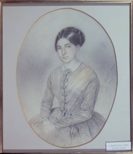 Posthumous Portrait of Leopoldine Hugo (1824-43)
