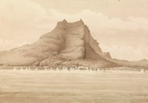 Bora Bora, Septr 4th 1849 [Society Islands] by Admiral Sir Edward Gennys Fanshawe