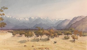 Two Leagues from Santa Rosa, January 14th 1851, with the Andes and Aconcagua