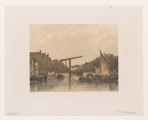 View of the Zwanenburgwal