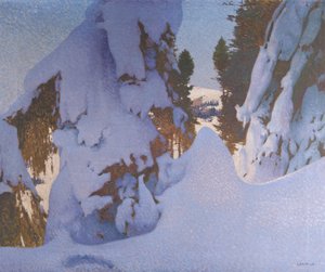 Winter by Adolf Gross
