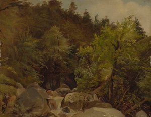 Waterfall near Ohlstadt