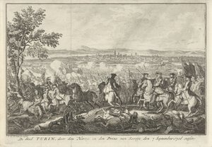 Relief of Turin, 1706 The City of Turin, Relieved by the Duke and the Prince of Savoy on September 7, 1706 (title on object)