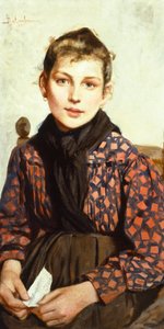 Seated girl
