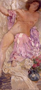 Nude with Flowers, 1910