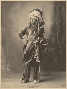 John Hollow Horn Bear, Sioux by Adolph F. Muhr