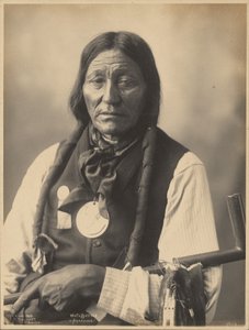 White Buffalo, of the Arapaho People by Adolph F. Muhr
