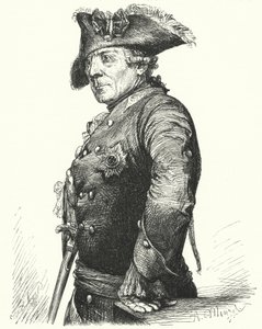 Frederick the Great, King of Prussia (engraving)
