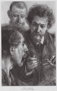 The Doctor by Adolph Friedrich Erdmann von (after) Menzel