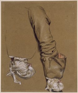 Arm and Bandaged Hand by Adolph Menzel