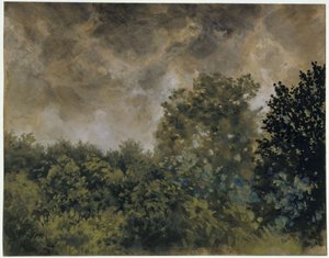 View of Foliage by Adolph Menzel