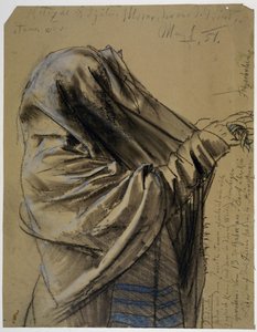 Robe of a Rabbi by Adolph Menzel