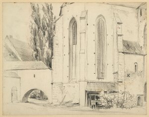 Catholic Parish Church St. Martin in Jauer from Northeast