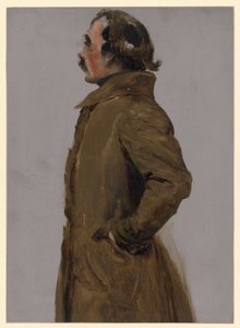 Kneeling Figure, Study for the Painting 