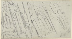 Medical Instruments by Adolph Menzel