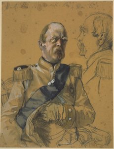 Otto Graf von Bismarck-Schönhausen. Study for the Painting 
