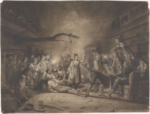 After the Duel by Adolph Tidemand