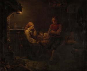 Parents by Their Sick Child