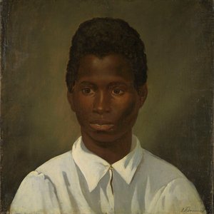 Portrait of a Young Man by Adolph Tidemand