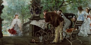 Travel Plans by Adolph Menzel