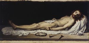 Sketch for Malakoff Church: The Dead Christ by Adolphe Henri Dubasty