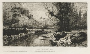 At Valromay (Ain) by Adolphe Appian